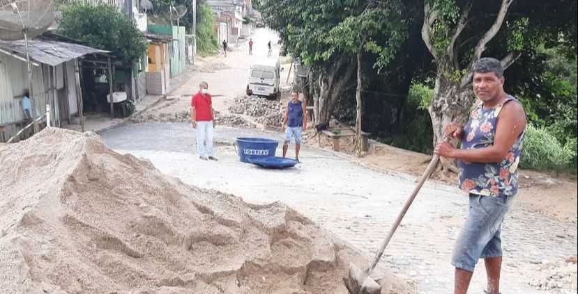Camacã: Operação recuperação e limpeza  de ruas seguem firme em algumas ruas da cidade